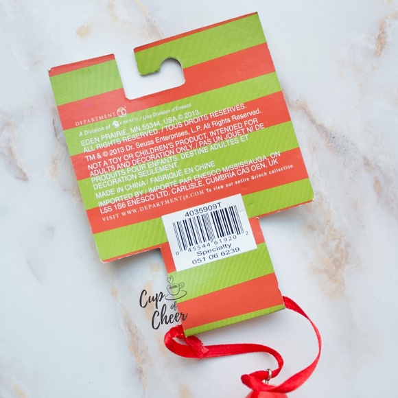 ✨2/$15 🎄Collectible Grinch 2013 Ornament - Picture 3 of 5